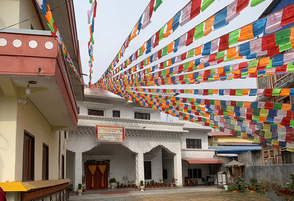 buddhist monastery in pokhara
